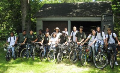 Southwest CDC Green Team from Hyde Park Rides In To Help Out